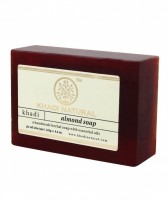 ALMOND Handmade Herbal Soap With Essential Oils, Khadi Natural (МИНДАЛЬ Мыло ручной работы с эфирными маслами, Кхади), 125 г.: 