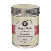 Herbal Shampoo Powder KAMASUTRA, Song of India (Сухой травяной шампунь КАМАСУТРА), 50 г.: У нас Вы можете купить Herbal Shampoo Powder KAMASUTRA, Song of India (Сухой травяной шампунь КАМАСУТРА), 50 г. по низкой цене, с доставкой по всей России. Артикул: 8903833040040 Наличие: есть в наличии Производитель: Song of India

ОПИСАНИЕ ТОВАРА Аюрведический сухой шампунь в виде порошка нежно ухаживает за вашими волосами, питает и придает им силы от корней до кончиков. Дарит неповторимый аромат, блеск и здоровое сияние, делая волосы послушными. Шампунь сделан на основе растительных компонентов и идеально подходит для профилактики различных проблем с волосами. Можно использовать для всех типов волос. Способ применения: На мокрые ладони нанесите 1/2 чайной ложки порошка, потрите руки, чтобы сформировать пасту и нанесите на мокрые волосы, помасируйте волосы и тщательно промойте, если необходимо повторить. Сухой шампунь представляет собой прекрасную альтернативу классическому шампуню, который отличается принципиально другой текстурой и свойствами. Сухой шампунь для волос можно купить в качестве дополнения к обычному моющему средству для волос. Благодаря своему натуральному составу он увеличивает время между мытьём волос, а также улучшает работу сальных желез. При использовании средства волосы меньше накапливают неприятные запахи. Оно укрепляет и очищает от токсинов корни волос, получаемые из обычного средства для мытья головы. Сухой шампунь является традиционным методом ухода за волосами в Индии. Он производится из натуральных ингредиентов, которые питают и защищают волосы, делая их более мягкими и здоровыми. Специальная рецептура обеспечивает им мягкость и действенность при уходе за волосами различного типа, а также при лечении волос. Сухой шампунь повышает плотность и придаёт тонус слабым и тонким волосам. Утолщает их и значительно увеличивает густоту Известно, что консерванты вредны для человеческой кожи и волос. Жидкие шампуни готовятся с водой и консервантами. Песня Индии шампунь готовится в виде порошка, чтобы избежать использования воды, что позволяет избежать необходимости консервантов. Индийский природный порошок-шампунь не только оставляет волосы красивыми и чистыми, душистыми и блестящими, но и укрепляет волосы делая их сильными. Отличный выбор для путешествий или походов! * мы стараемся предоставлять только актуальную информацию о продукции. Но иногда обновления могут появляться с задержкой. Дизайн упаковки может отличаться от представленного на сайте. ** не является лекарственным средством