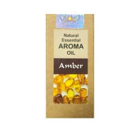 Natural Aroma Oil AMBER, Shri Chakra (Натуральное ароматическое масло АМБЕР, Шри Чакра), Индия, 10 мл.: 