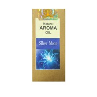 Natural Aroma Oil SILVER MOON, Shri Chakra (Натуральное ароматическое масло СЕРЕБРЯНАЯ ЛУНА, Шри Чакра), Индия, 10 мл.: 