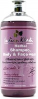 AVOCADO & LAVENDER Herbal Shampoo, Body & Face wash Indian Khadi (Авокадо и Лаванда, Натуральный шампунь, гель для умывания лица и тела, Индиан Кхади), 300 мл.: 