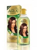 AMLA JASMINE Hair Oil, Dabur (АМЛА ЖАСМИН Масло для окрашенных волос, Дабур), 200 мл.: 