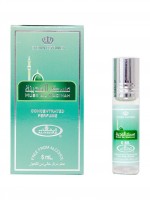 Al-Rehab Concentrated Perfume MUSK AL MADINAH (Масляные арабские духи МАСК АЛЬ МЕДИНА (унисекс) Аль-Рехаб), 6 мл.: У нас Вы можете купить Al-Rehab Concentrated Perfume MUSK AL MADINAH (Масляные арабские духи МАСК АЛЬ МЕДИНА (унисекс) Аль-Рехаб), 6 мл. по низкой цене, с доставкой по всей России. Артикул: 6291110090720 Наличие: Есть в наличии Производитель: Al-Rehab

ОПИСАНИЕ ТОВАРА Композиция арабских масляных духов представлена начальными нотами мускуса, ноты сердца  древесно-мускусные аккорды и древесные ноты в финале. Ноты начала : тёплый и сладкий белый муск. Ноты сердца: бальзамический мускус и ориентальный сандал. Финальные ноты : сладковато-древесный сандал. Духи Musk Al Madinah ориентальный аромат для уверенных мужчин и утонченных женщин. Парфюмеры компании Аль Рехаб создали новые духи приносящие не только приятные ощущения и комфорт, но и непоколебимую уверенность в собственных силах. Сердце парфюма заключено в силе деревьев. Сандала и мускус является основой большинства Восточных ароматов. Верхние ноты белого муска легко и таинственно окутывают владельца аромата нежной невидимой вуалью. Средние ноты представленные мускусом и сандалом делают аромат более насыщенным. Сандал придаёт композиции приятное тёплое и сладкое ощущение комфорта и спокойствия. В финальных нотах преобладают  древесные ароматы сандалового дерева. Именно аккорды придают небывалую уверенность в себе и собственных силах. Musk Al Madinah прекрасный аромат поможет не только обрести уверенность, но и усилить ощущение радости от победы. Аромат унисекс, поэтому подойдут представителям обоих полов. Аромат демисезонный и подходит для ношения в любое время суток. В нашем интернет магазине можно купить арабские масляные духи. Мы предлагаем широкий выбор арабских масляных и сухих духов по хорошим ценам. Духи из натуральных экстрактов и масел. В состав не входит спирт. Производитель: Al-Rehab, ОАЭ Размеры: 80х20 мм Размер упаковки: 50х50х80 мм Объём: 6 мл Вес: 50 гр * мы стараемся предоставлять только актуальную информацию о продукции. Но иногда обновления могут появляться с задержкой. Дизайн упаковки может отличаться от представленного на сайте. ** не является лекарственным средством