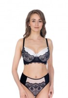 Бюстгальтер женский Lauma Lingerie 49K20: Цвет: http://protsib.ru/catalog/nizhnee-bele-dlya-zhenshchin/byustgalter-zhenskiy_1/2179328-byustgalter-zhenskiy-lauma-lingerie-49k20/
Внимание: Нужный размер, цвет и возможные замены по цвету прописывайте в комментариях организатору. Ориентируюсь только на ваш комментарий.
Важно: Наличие размеров здесь указано на момент создания альбома, по факту может не быть и наоборот появится нужный. Актуальное наличие в прайсах. Или спросите у организатора, пишите, сделаю для вас индивидуальную подборку
Бюстгальтер женский_Lauma Lingerie арт.49K20 с мягкими чашками на стане и каркасах. В основе чашки конструкция из трёх деталей с тройным прямым диагональным  членением. Верхняя деталь чашки из двойного эластичного полотна. На чашки снизу наложены детали из вышитого кружева. Нижние детали чашки на неэластичной подкладке. Стан спереди из кружева. Боковые детали стана из двойного эластичного сетчатого полотна. Бюстгальтер дополнен сатиновым бантиком, маленькие бантики на местах соединения чашек с бретелями.