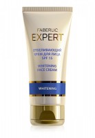 Крем отбеливающий SPF 15 Expert: Цвет: https://faberlic.com/index.php?option=com_catalog&view=goods&idseries=1000111370073&id=1001289474281&orderid=1001603492416&Itemid=2075&lang=ru
Вес: 51 г , Объём: 50 мл. Отбеливающий крем для лица эффективно отбеливает кожу, веснушки и пигментные пятна, стимулирует регенерацию кожи. Тетрагидрокуркумин (компонент натурального происхождения) защищает от воздействия УФ-лучей, обладает осветляющим и антиоксидантным эффектом. Комплекс противовоспалительных компонентов – Д-пантенол, витамин Е и аллантоин – помогает справиться с поствоспалительной пигментацией, а также мягко удалить отмершие клетки, осветляя имеющиеся пигментные пятна. Никотинамид препятствует появлению пигментации. Аргинин стимулирует локальную микроциркуляцию. Клинически доказано, что крем на 21,8% уменьшает выраженность пигментных пятен.* * Через 56 дней применения, по результатам клинических исследований, проведенных компанией ООО «Научно-практический центр по экспертной оценке качества и безопасности продуктов питания и косметики «КосмоПродТест»».          Сертификат Халяль Свидетельство о государственной регистрации Срок годности: 18 месяцев с даты изготовления, указанной на упаковке Изготовлено по заказу АО «Фаберлик», Россия, Москва, ул. Никопольская, 4 Страна производства: Россия