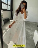 : Цвет: https://vk.com/photo542898434_457657503
Комментарий к товарам: нужный размер указываем в комментарии к заказу
Платье, сингапур
Размеры 44-46-48-50-52-54