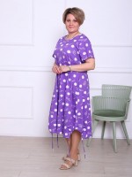 Платье Виолетта - ГФ: Состав:  Кулирка (100% хлопок)