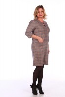 Платье Регина - К: Состав:  Замша (30% волокно микрофибра, 5% спандекс, 65% полиэстер)