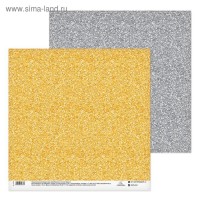 Бумага для скрапбукинга "Блестящий песок", 30,5х30,5 см: 