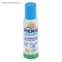 Аэрозоль от комаров Picnic Hypoallergenic, 125 мл: 