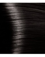 HY 3.00 Темно-коричневый интенсивный, крем-краска для волос с гиалуроновой кислотой, 100 мл: Крем-краски «Hyaluronic acid» с гиалуроновой кислотой