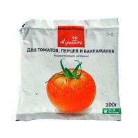 Удобрение минеральное Агровита Для томатов, перцев и баклажанов, 100 г: 