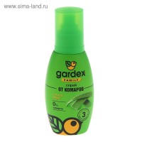 Спрей от комаров Gardex Family, 100 мл: 