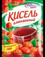 Кисель "Клюква" 100г "Трапеза": 