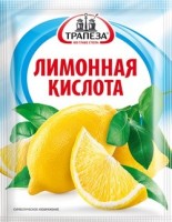 Лимонная кислота в/с 25г "Трапеза": 