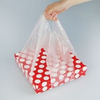 Пакет полиэтиленовый майка для коробок, 70 х 42 см, 14 мкм 50 штук: 