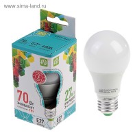 Лампа светодиодная ASD, Е27, 7 Вт, 210 - 240 В, 4000 К: 