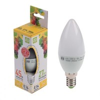 Лампа светодиодная ASD LED-СВЕЧА-standard, Е14, 5 Вт, 3000 К, 450 Лм: 