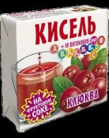 Кисель "Клюква" 220г "Трапеза": 