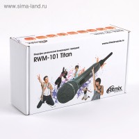 Микрофон RITMIX RWM-101 Titan, 100-10000 Гц, штекер 6.3 мм: Торговая марка  RITMIX