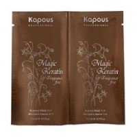 KAPOUS Экспресс-маска для восстановления волос 2 фазы серии "Magic Keratin": 