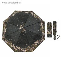 Зонт полуавтоматический "Цветы", R=50см, №5: 