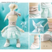 Интерьерная кукла «Вилу» набор для шитья, 18 × 22.5 × 2.5 см: 