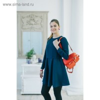 Платье женское, цвет тёмно-синий, размер 46 (M), рост 170 см (арт. 1611090537): 