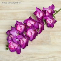 Цветы искусственные "Орхидея амабилис" 90 см, сиреневая: 