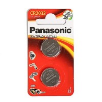 Батарейка литиевая Panasonic Lithium Power, CR2032-2BL, 3В, блистер, 2 шт: 