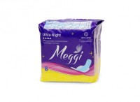 Прокладки гигиенические  MEGGI Ultra Night 8шт.: 