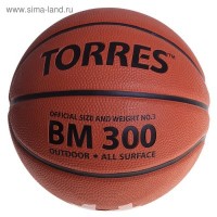 Мяч баскетбольный Torres BM300, B00013, размер 3: 