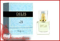 Dilis Classic Collection Духи №21 (L: Семейство аромата цветочные водяные   Начальные ноты: Зеленая сирень, мандарин, тростник и мята. Сердечные ноты: Фиалка, перец, водяная лилия, белый персик, амариллис и роза. Шлейфовые ноты: Ваниль и кедр. Уже не нужно паковать чемоданы, проверять документы, бояться опоздать на рейс и лететь тысячи километров в поисках отдыха, впечатлений, единения с природой. В мире высоких технологий перебраться из одного места в другое можно при помощи всего нескольких кликов мышки. Тем приятнее снова и снова ощущать радостную дрожь от прикосновения к настоящим ароматам, которые невозможно заменить картинками на мониторе. Dilis Classic Collection №21 вобрал в себя всю свежесть водной стихии и делится ей без остатка. Он чист как сама вода, прозрачен и лёгок. Его начало уникальным образом сочетает в себе такие нежные, почти шёлковые ноты мяты и сирени, пронизанные тонкой, но отчётливой нитью фиалковых и перечных нот. Их переплетение настолько изящно и гармонично, что воспринимается как единое целое, создавая яркую картину аромата. Достойным завершением композиции является благородный ванильный шлейф с кедровыми нотами.

Семейство аромата - цветочные водяные 
http://opt-kosmetika.ru/dekorativnaja-kosmetika-optom-bitovaja-himija-opt.html?page=shop.product_details&flypage=flypage.tpl&product_id=4110&category_id=694