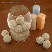 Декоративные шары "Сола амит", 6 см 12 штук: 