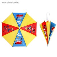 Зонт детский "Попробуй догони" Тачки, 8 спиц d=52 см: 