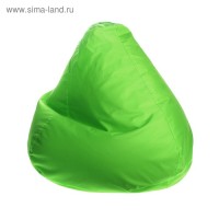 Кресло-мешок "Малыш", диаметр 70 см, высота 80 см, цвет зеленый: 