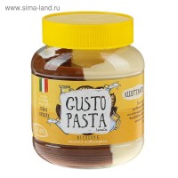Шоколадно-молочная паста Gusto Pasta Bicolore, 350 гр: 
