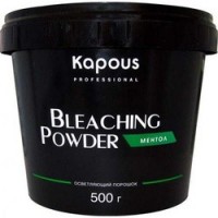 KAPOUS Порошок осветляющий "Bleaching Powder" микрогранулы, ментол 500 гр: 
