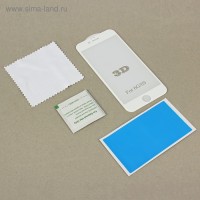 Защитное стекло Smarterra Full Cover Glass, для iPhone 6/6S, белое: 