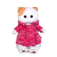Мягкая игрушка "Ли-Ли" в розовой куртке B&Co, 27 см: 