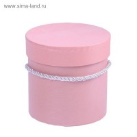 Коробка подарочная, цвет розовый, 12 х 12 х 12 см: 