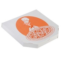 Коробка для пиццы, с печатью, 40 х 40 х 5 см 5 штук: 