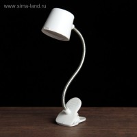 Лампа на прищепке LED "Прожектор" от батареек МИКС 14х4х3,8 см: 