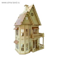 Кукольный дом "Сказочный домик": Размер  76 см × 45 см × 29 см
Вес  3.88 кг