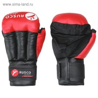 Перчатки для Рукопашного боя RUSCO SPORT 12 Oz цвет красный: 