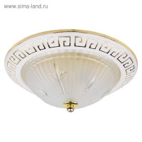 Светильник "OREON" 2х60W E27 белый 28х28х9см: 