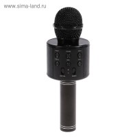Микрофон для караоке LuazON LZZ-58, 1800 мАч, чёрный: 