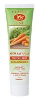 IRIS Крем для лица "Морковный" увлажняющий 100мл: Экстракт моркови способствует усилению обменных процессов, восстанавливает здоровый цвет кожи, устраняет сухость и шелушение