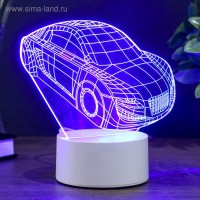 Светильник "Авто" LED RGB от сети 10,5x13x20,5 см: 