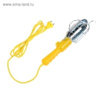 Светильник переносной TUNDRA с выключателем под лампу E27, 3 метра, желтый: 